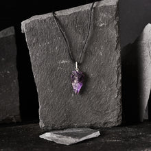 Load image into Gallery viewer, Amethyst Crystal Arrowhead Pendant |Reiju