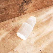 Load image into Gallery viewer, Selenite Crystal Tower | Small Natural & Unique Reiki Charged Crystal Piece