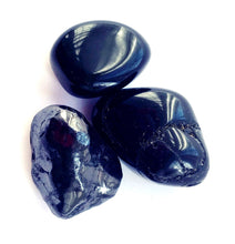 Load image into Gallery viewer, Shungite, Black Tourmaline & Black Obsidian Protection Crystal Tumble Stone Set