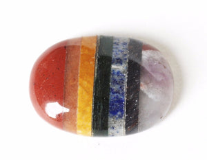 Chakra Crystal Palm Worry Stone Gift Wrapped - Krystal Gifts UK