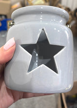 Load image into Gallery viewer, New! Star Tealight Holder Ceramic Lantern