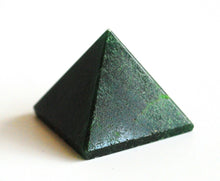 Load image into Gallery viewer, Green Mica Crystal Pyramid