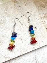Load image into Gallery viewer, Chakra Crystals Handmade Earrings Set Nickel Free