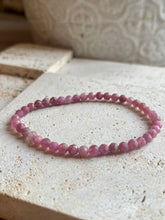 Load image into Gallery viewer, Pink Tourmaline Faceted Bracelet