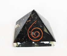 Load image into Gallery viewer, Black Tourmaline Crystal Orgone Pyramid - Krystal Gifts UK