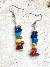 Load image into Gallery viewer, Chakra Crystals Handmade Earrings Set Nickel Free