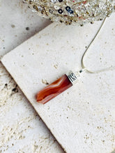 Load image into Gallery viewer, Carnelian Crystal Pendant