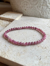 Load image into Gallery viewer, Pink Tourmaline Faceted Bracelet