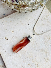Load image into Gallery viewer, Carnelian Crystal Pendant