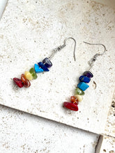 Load image into Gallery viewer, Chakra Crystals Handmade Earrings Set Nickel Free