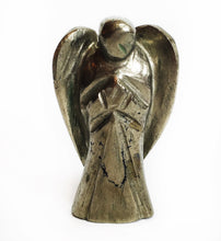 Load image into Gallery viewer, Golden Pyrite "Fools Gold" Crystal Stone Healing Angel - Krystal Gifts UK