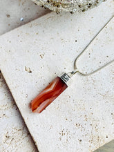 Load image into Gallery viewer, Carnelian Crystal Pendant