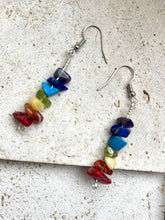 Load image into Gallery viewer, Chakra Crystals Handmade Earrings Set Nickel Free