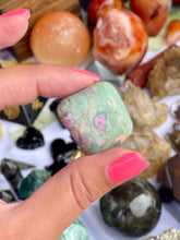 Load image into Gallery viewer, Ruby In Fuschite Combination Crystal Tumble Stone