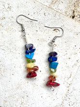 Load image into Gallery viewer, Chakra Crystals Handmade Earrings Set Nickel Free