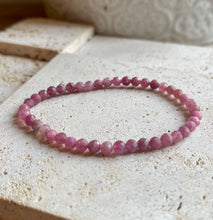 Load image into Gallery viewer, Pink Tourmaline Faceted Bracelet