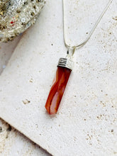 Load image into Gallery viewer, Carnelian Crystal Pendant