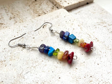 Load image into Gallery viewer, Chakra Crystals Handmade Earrings Set Nickel Free