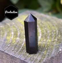 Load image into Gallery viewer, Black Tourmaline Crystal Terminated Point |Reiju