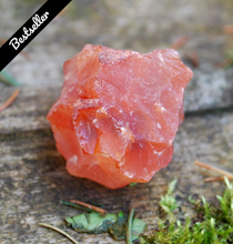 Load image into Gallery viewer, Carnelian Natural Raw Unique Rough Chunk Stone Piece