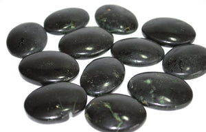 Black Tourmaline Crystal Palm Stone Natural Protective Gift Wrapped - Krystal Gifts UK