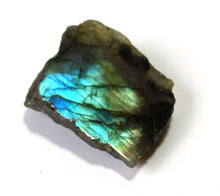 Load image into Gallery viewer, Raw Labradorite Crystal Slice Stone Gift Wrapped Piece - Krystal Gifts UK