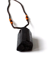 Load image into Gallery viewer, Raw Black Tourmaline Crystal Stone Pendant Gift Jewellery - Krystal Gifts UK