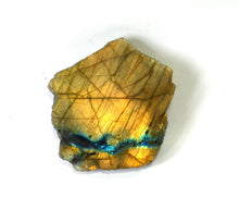 Load image into Gallery viewer, Raw Labradorite Crystal Slice Stone Gift Wrapped Piece - Krystal Gifts UK