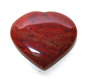 Red Jasper Crystal Heart
