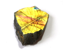 Load image into Gallery viewer, Raw Labradorite Crystal Slice Stone Gift Wrapped Piece - Krystal Gifts UK
