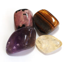 Load image into Gallery viewer, Solar Plexus Chakra Crystal Tumble Stone Healing Set