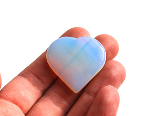 Opalite Crystal Heart - Krystal Gifts UK