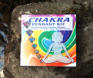 Chakra Crystal Tumble Stones Pendant Kit