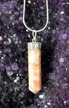 Load image into Gallery viewer, Sunstone Crystal Faceted Pendant Inc 18” Chain |Reiju