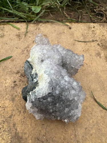 New! 💜 Natural & Unique Druzy Amethyst Crystal Cluster - Natural & Unique |Reiju