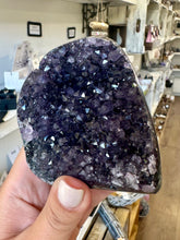 Load image into Gallery viewer, Dark Amethyst Druzy Crystal - Unique Piece