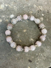 Load image into Gallery viewer, New! Rose Quartz Crystal Decorative Bracelet