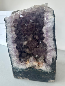 Huge Amethyst Druzy Crystal - Unique Piece