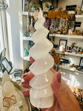 Load image into Gallery viewer, New! Selenite Crystal Unicorn Horn