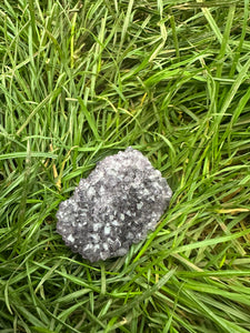 New! 💜 Natural & Unique Druzy Amethyst Crystal Cluster - Natural & Unique |Reiju