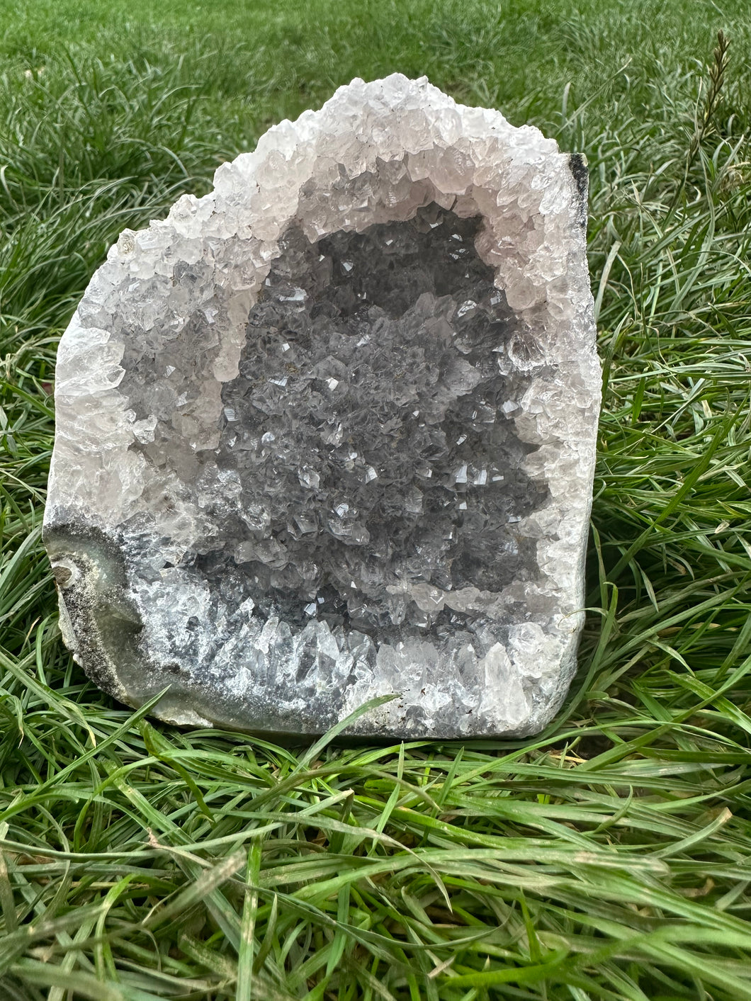 New! 💜 Unique Druzy Amethyst Crystal Cluster - Natural & Unique |Reiju