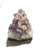 Load image into Gallery viewer, Amethyst with quartz crystal  piece