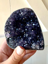 Load image into Gallery viewer, Dark Amethyst Druzy Crystal - Unique Piece