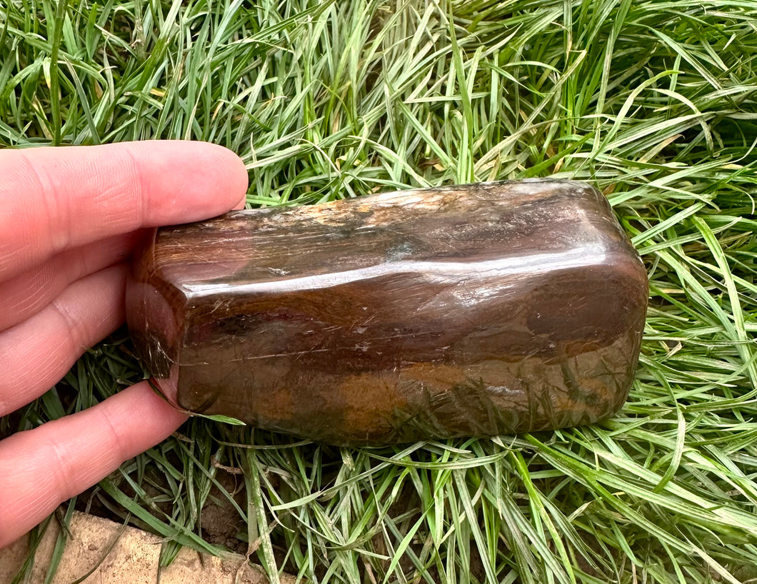 New! Tigers Eye Freeform Large Crystal Piece Natural & Unique |Reiju