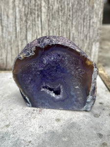 New! Purple Agate Geode - Natural & Unique
