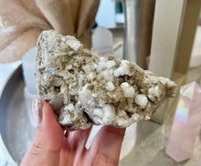 Load image into Gallery viewer, New! Clear Quartz Raw Druzy Crystal  - Natural &amp; Unique Piece