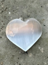 Load image into Gallery viewer, Selenite Crystal Heart