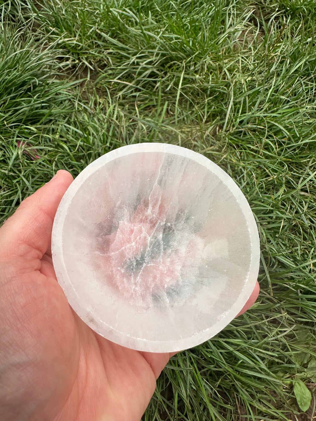 New! Selenite Crystal Charging Bowl Natural & Unique  |Reiju