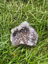 Load image into Gallery viewer, New! 💜 Natural &amp; Unique Druzy Amethyst Crystal Cluster |Reiju
