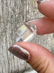 New! Herkimer Diamond – Double-Terminated Quartz Crystal (2 x 1.5 cm) Natural & Unique
